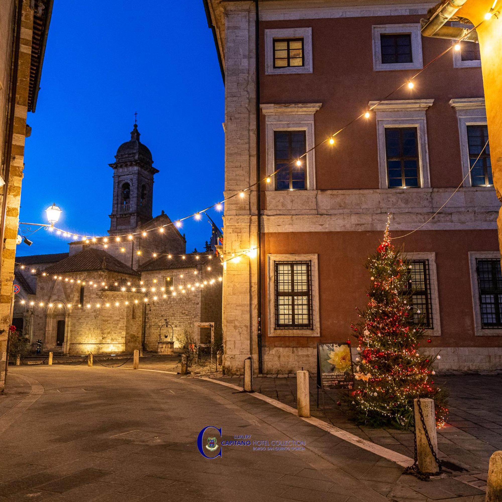 Hotel Palazzo Del Capitano Wellness & Relais - Luxury Borgo Capitano Collection San Quirico dʼOrcia Exterior foto